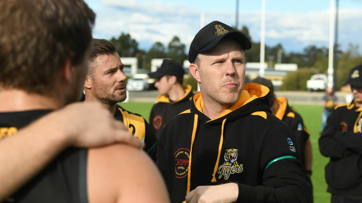 READY: Tigers coach Trent Baumeler. Picture: Paul Scambler