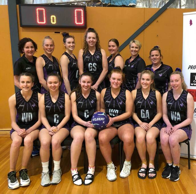 Northern Tassie Allies netball side that won CANA nationals. Picture: Supplied