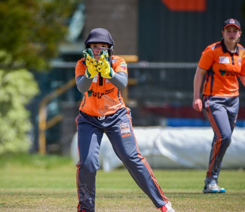 Back in: Greater Northern Raiders player Emma Manix-Geeves has earned a recall to the Tasmanian contract list. Picture: Paul Scambler