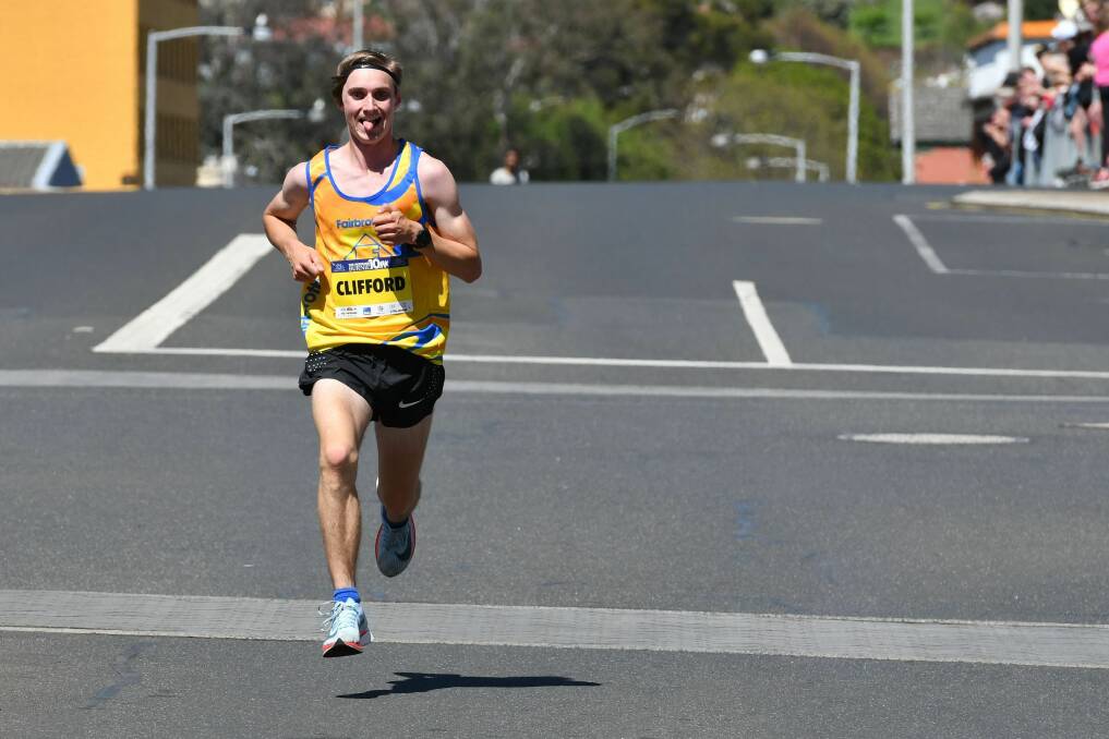 Hot favourite: Legana's Sam Clifford will be one to watch in the 10,000-metre event. Picture: Brodie Weeding