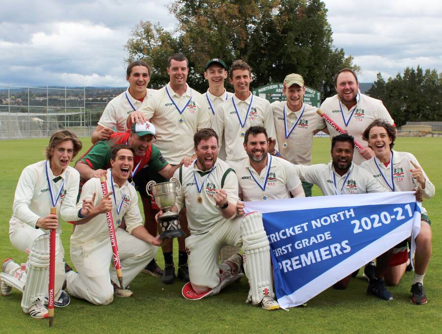 VICTORS: Launceston took out the Cricket North premiership last season in a thrilling final against Riverside. Picture: Hamish Geale