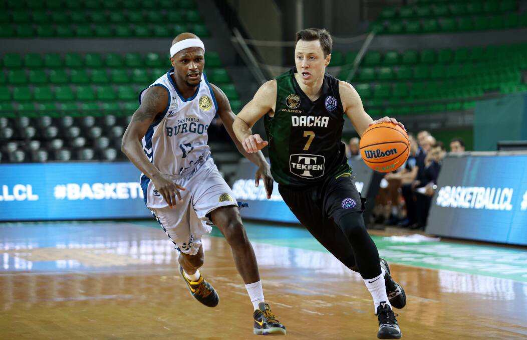 DRIVE: Josh Magette shows his speed for Darafaka in Turkey. Picture: Getty Images