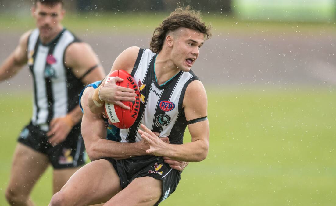 Welcome: Devonport's Lachie Cowan is one of several young North-West players joining the Northern Bombers.