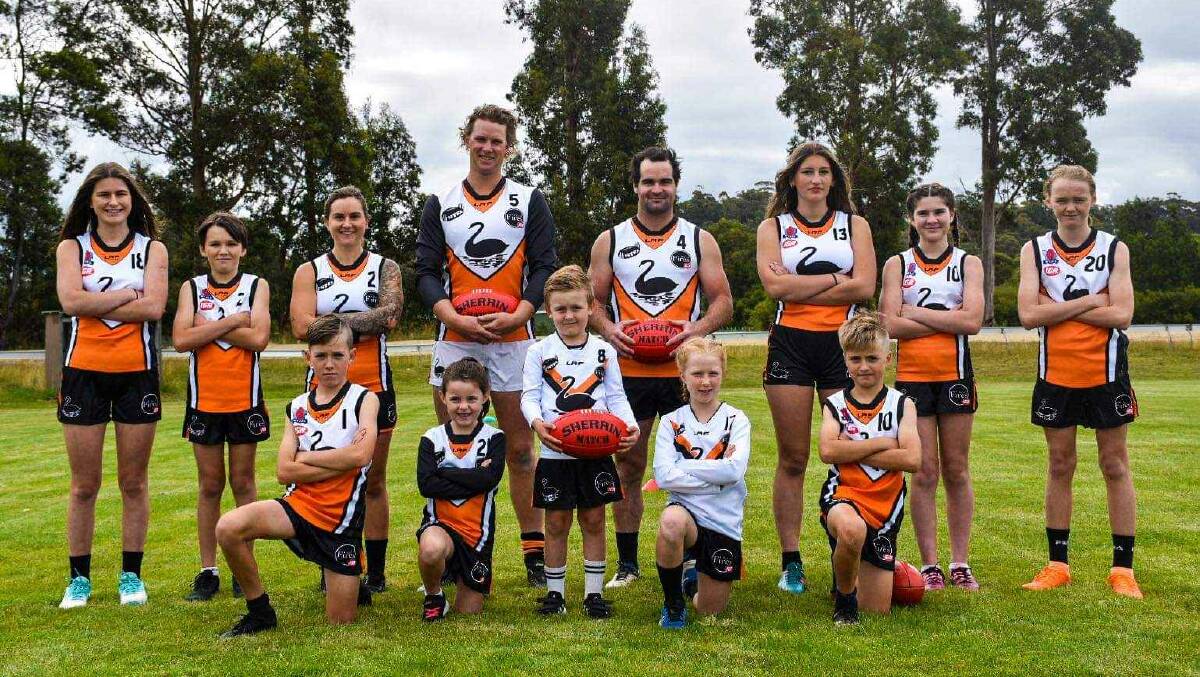 Standing tall: East Coast players across all age groups will know be known as the Swans. Picture: Supplied