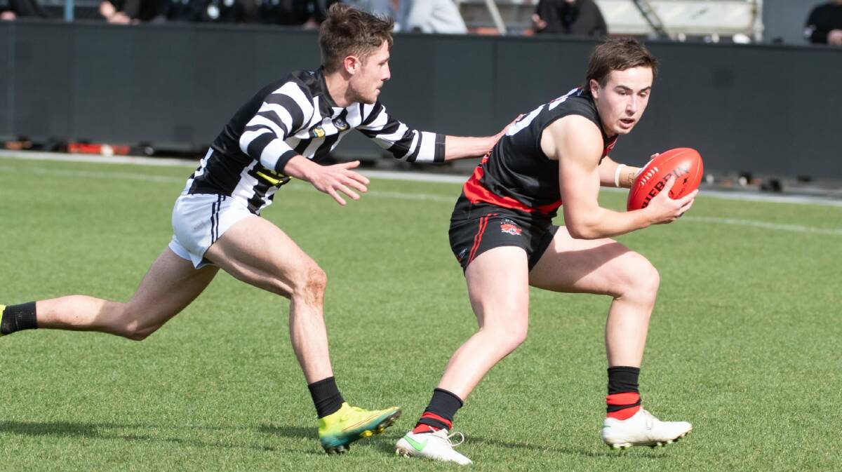 SILKY: Oliver Sanders shows his skills in a TSL game earlier this season. The 18-year-old has caught the eye of recruiters. Picture: Paul Scambler