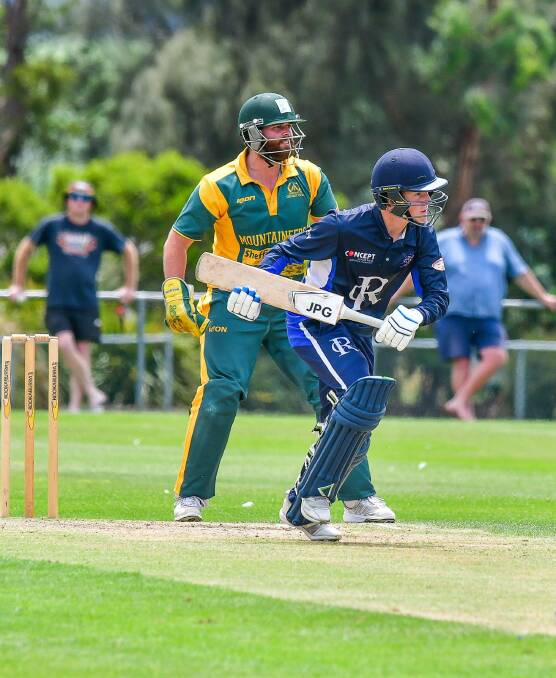 Top gun: Riverside's Cooper Anthes took out Colts player of the year following his 115 in round one. The 16-year-old all-rounder also won the C.R Ingamells under-19 player of the year.