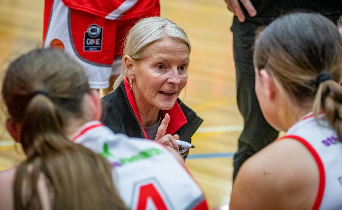 RE-SIGNED: Launceston Tornadoes coach Sarah Veale will be at the helm again in 2022. Picture: Phillip Biggs