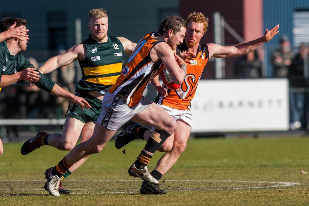 Rivals: East Coast and St Pats will meet at Morven Park. Picture: Phillip Biggs