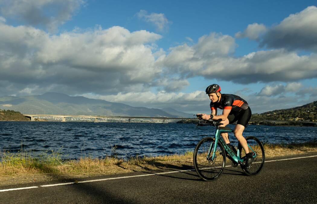 SCENIC COURSE: The Inaugural Ironman 70.3 Tasmania will be held in Hobart in February next year. Picture: Korupt Vision