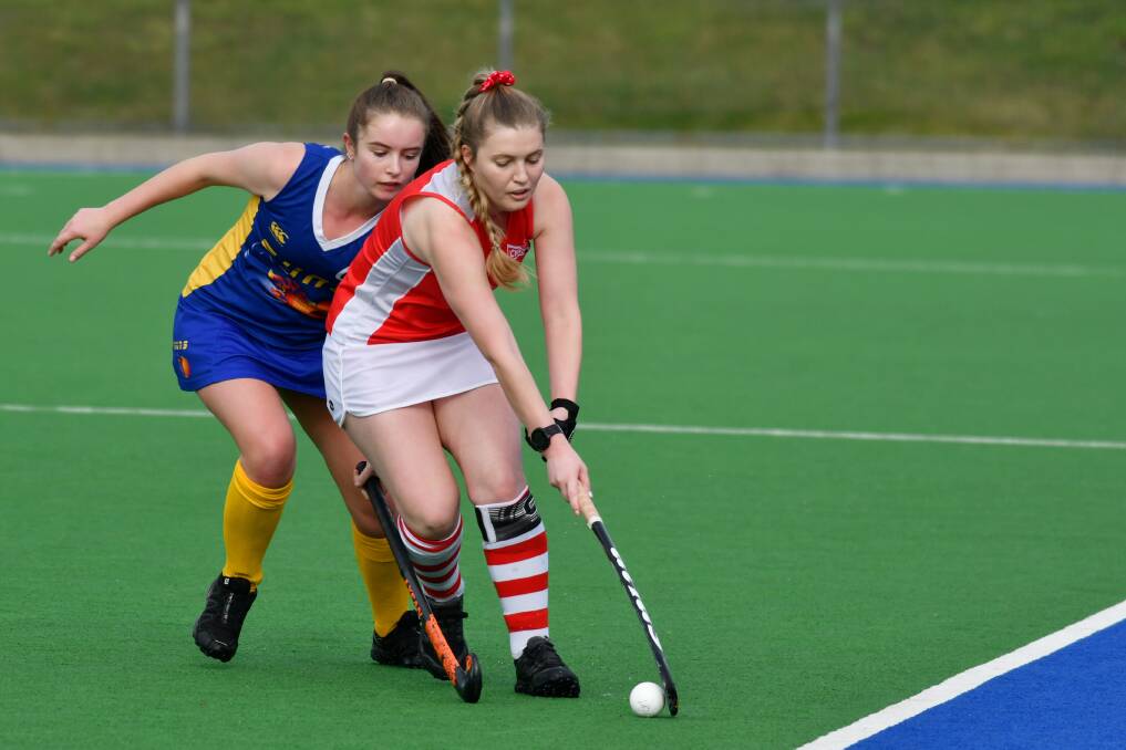 City Marians' Monique Moore starred in her side's win. Picture: Brodie Weeding