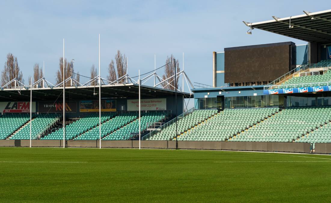 Hallowed Turf: A UTAS Stadium TSL grand final will see up to 3000 people in attendance.