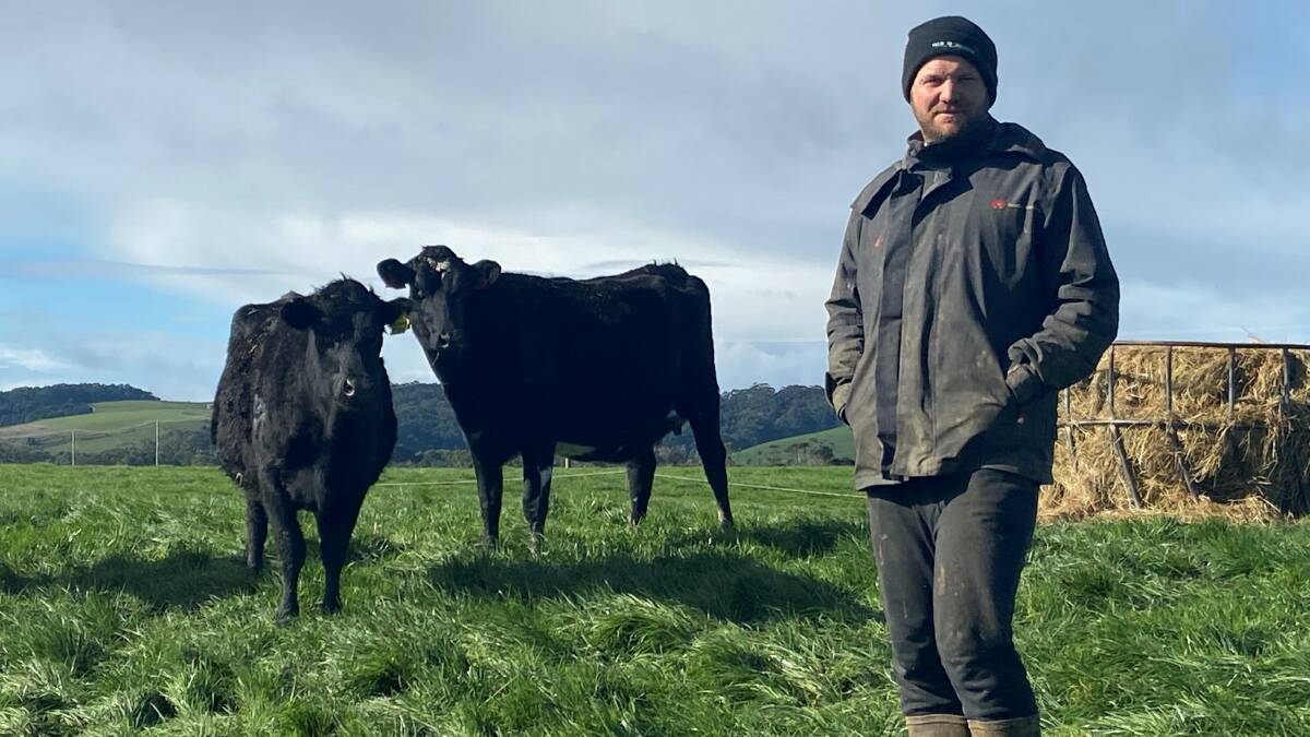 CAREER BUILDER: Cody Korpershoek has made a career in dairying since starting out six years ago.