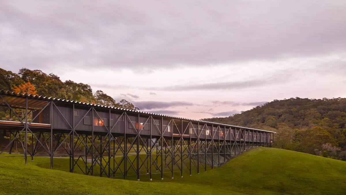 The Bridge at Bundanon. Picture: Zan Wimberley