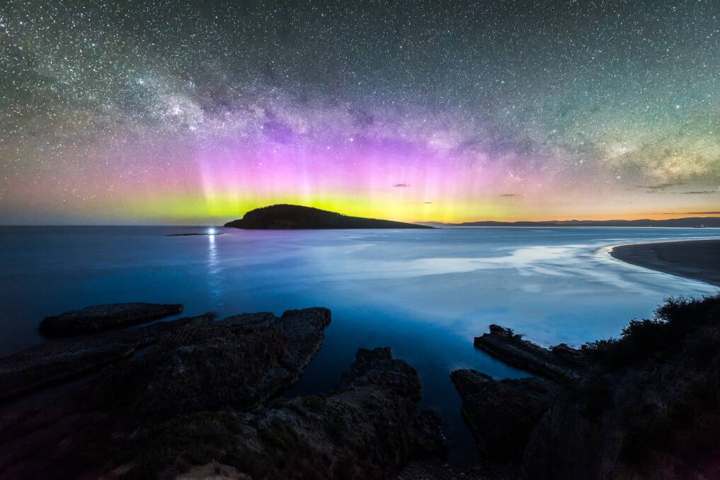 CHASING SOUTHERN LIGHTS: The depths of winter when the sky is inky and clear, and when the sun sets far earlier, is the best time to hunt out the extraordinary Aurora Australis. Picture: Supplied