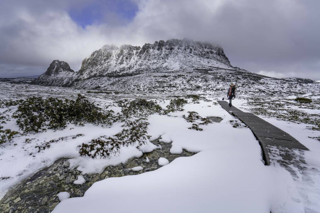 WINTER PARADISE: There's never been a better time to see the magic of Cradle Mountain than during winter. Picture: Luke Tscharke 