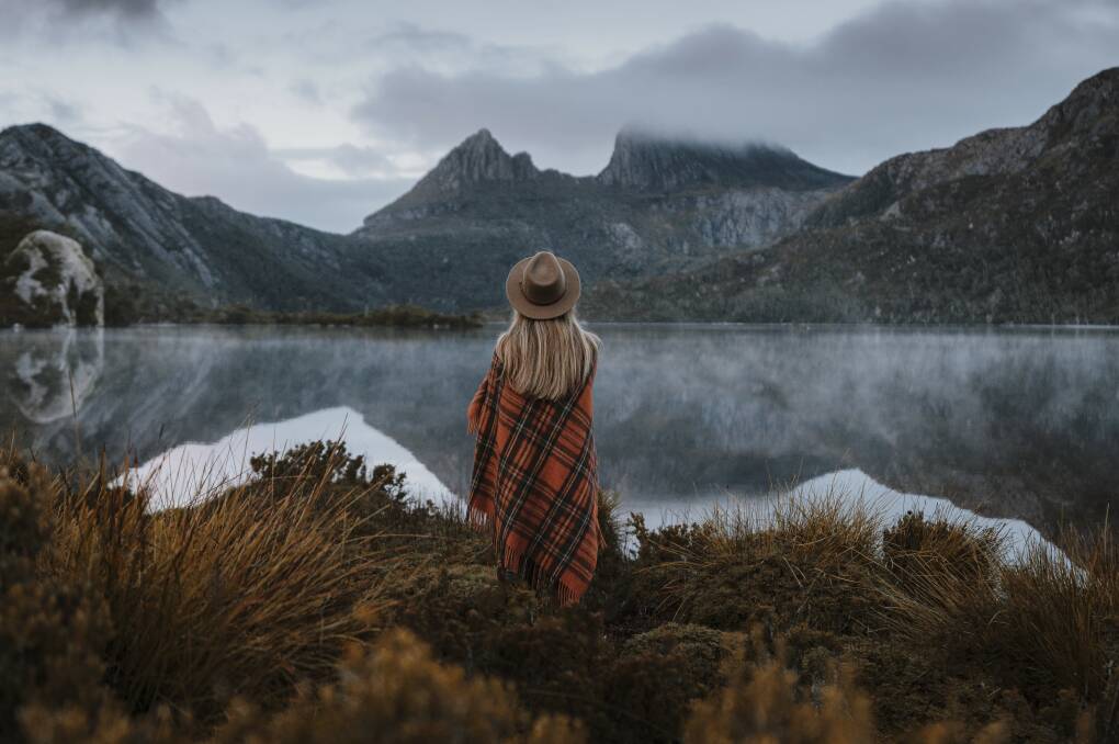Winter Escape: The cooler weather is the perfect time to explore the Cradle Mountain-Lake St Clair National Park's many trails, stunning waterfalls and dramatic scenery. Picture: Emilie Ristevski