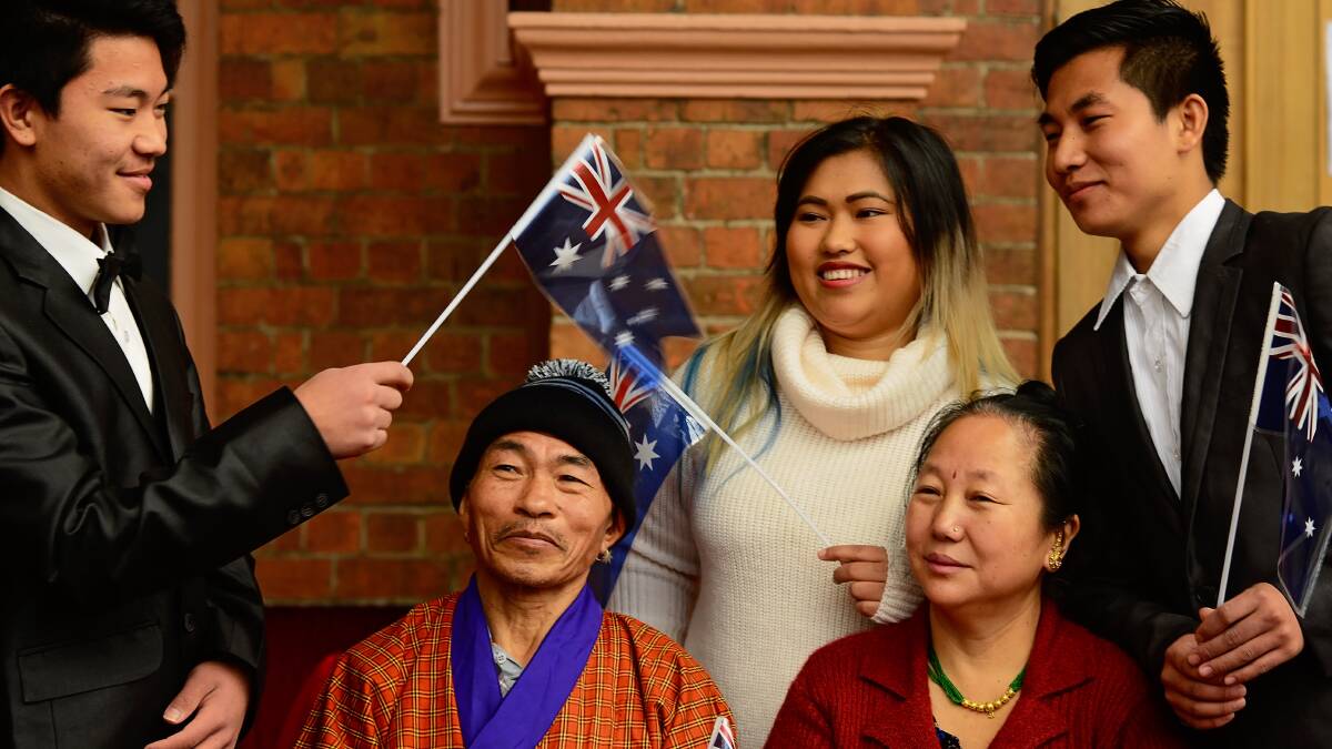 More than 60 new Australian citizens were recognised at a ceremony in Launceston.