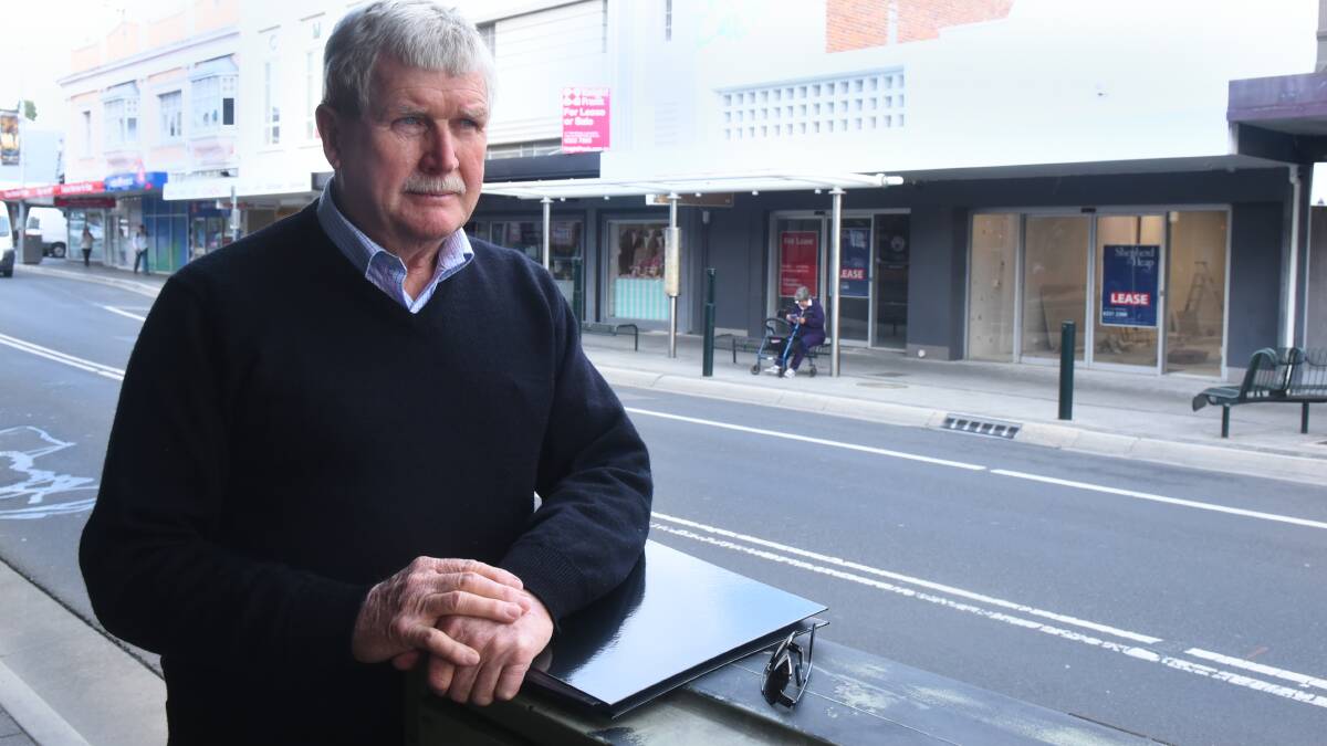 IN MOTION: City of Launceston Alderman Ted Sands is asking his colleagues to vote for what is best for the city. Picture: Neil Richardson