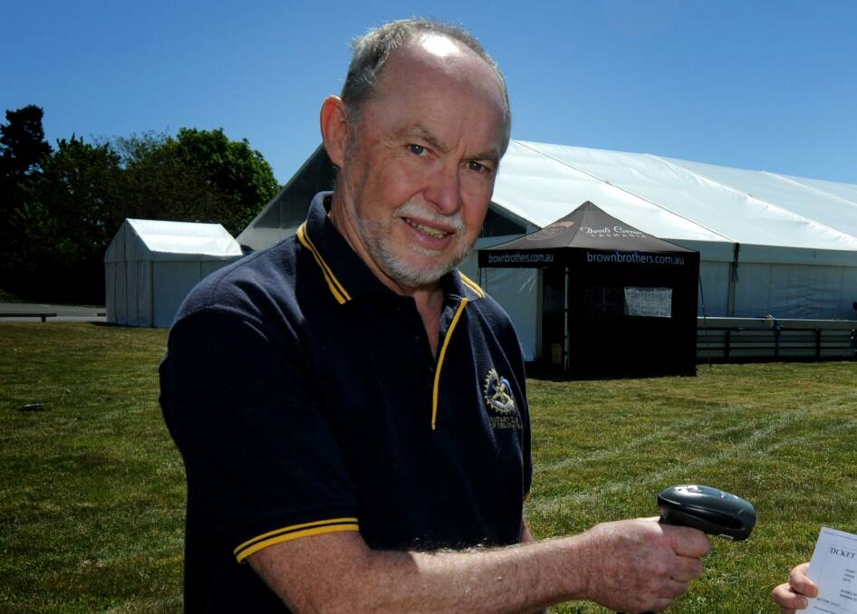 NEW VISION: The Tasmanian Craft Fair director Tim Biggs.
