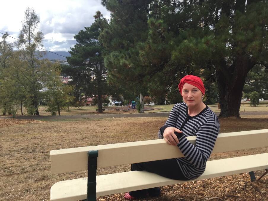 MEMORIAL PLAN: Founder of Bittersweet Lisa Bird is fundrasing for a parent's memorial bench at Arbour Park in West Launceston. Picture: Holly Monery
