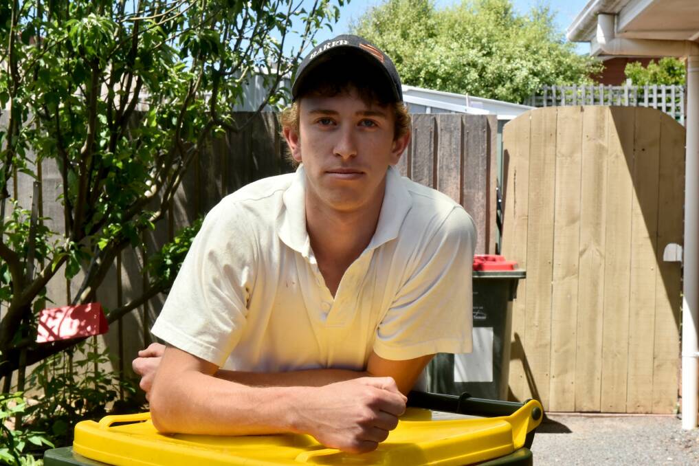 Alex Duncan is devastated after the theft of his ute.