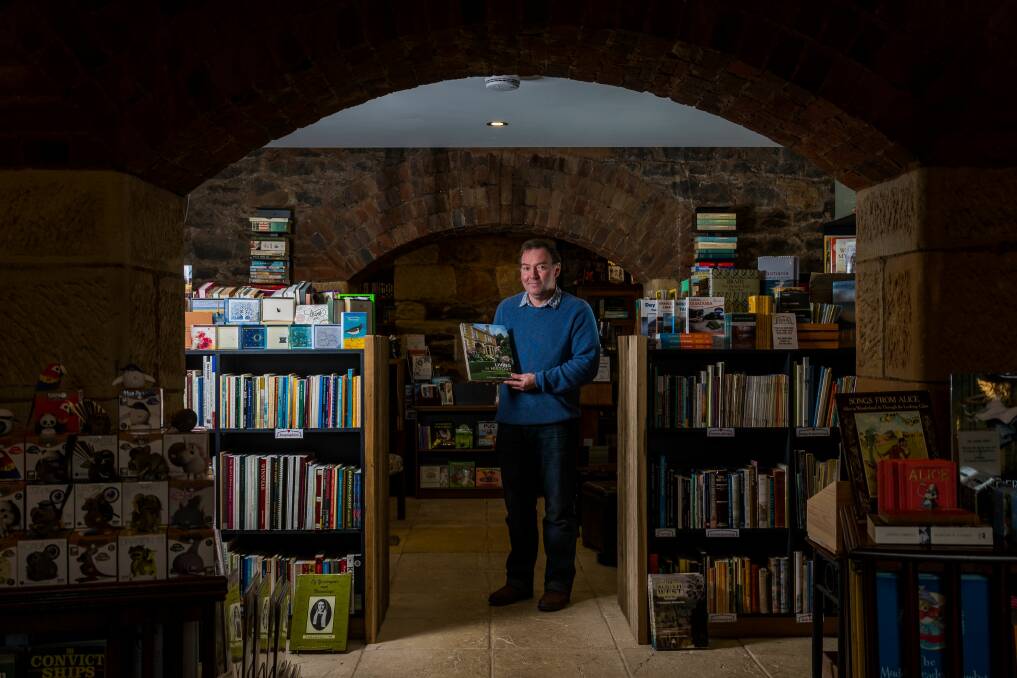 DREAM: Michael Roach owns the Book Cellar along with his wife Catherine Brunskill.
Pictures: Phillip Biggs