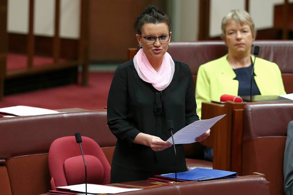 LEFT: Jacqui Lambie's political career began with a battle against the Department of Veterans' Affairs for a benefit after she injured her back on duty. Picture: File 