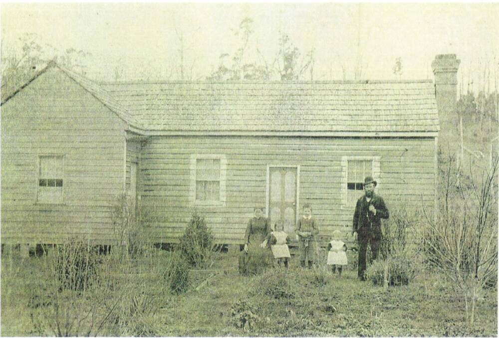 SETTLERS: Alec McGaughey and familyare one North Lilydale family that will be explored at The North Remembers. Picture: Supplied