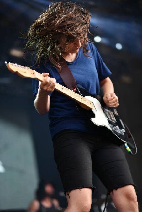 PLAYING HER HEART OUT: Courtney Barnett will bring her life show to Inveresk in January. Picture: Scott Gelston