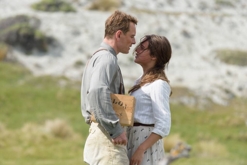 LEFT: Michael Fassbender and Alicia Vikander star in the Light Between Oceans. Picture: Supplied 