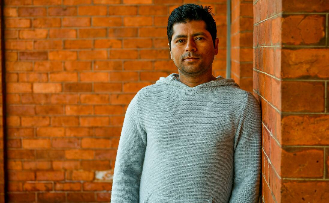 SKILLED: Jay Chand has gained confidence and purpose through his job as a support worker at StGiles. Picture: Scott Gelston