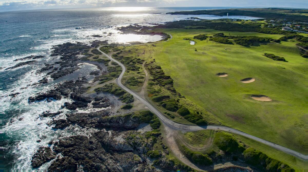 CLOSED: King Island is known for its golf, but now is not the time says one resident. Picture: Brand Tasmania