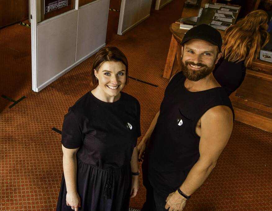 HIT THE GROUND RUNNING: Grace Roberts and Chris Jackson co-founded IO Performance. Picture: Scott Gelston