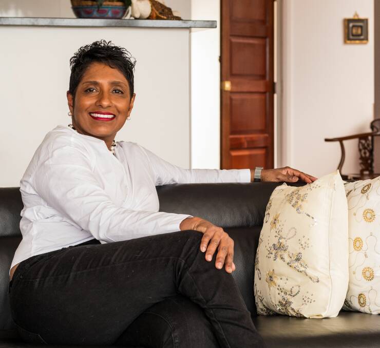 INTERNATIONAL: Alice Kaushal runs her global business, Refine Consulting, from her home in Launceston. Picture: Phillip Biggs