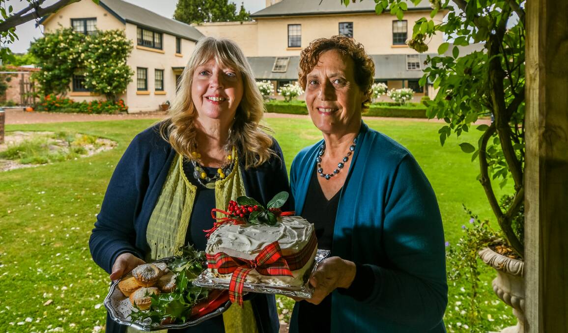 SWEET: Franklin House volunteer Sue Harrison and committee chairperson Julie Dineen, ahead of Carols and Cake this weekend. Picture: Phillip Biggs