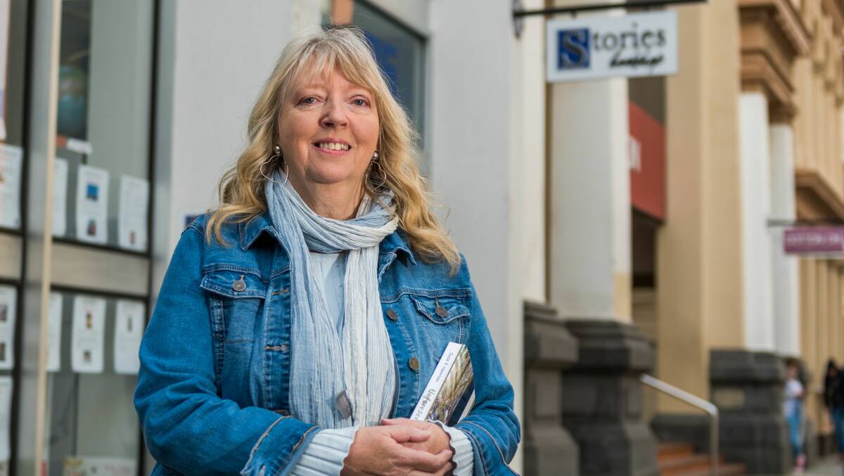 BOOKWORM: Local author Sue Harrison is one of more than 20 authors speaking at Stories independent bookshop this Saturday. Picture: Phillip Biggs 