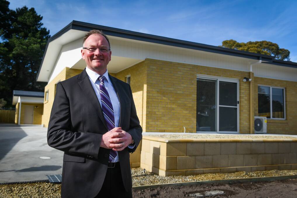 'WE'RE BUILDING': Tasmanian Housing Minister Roger Jaensch says the government is tackling the lack of housing supply. Picture: File