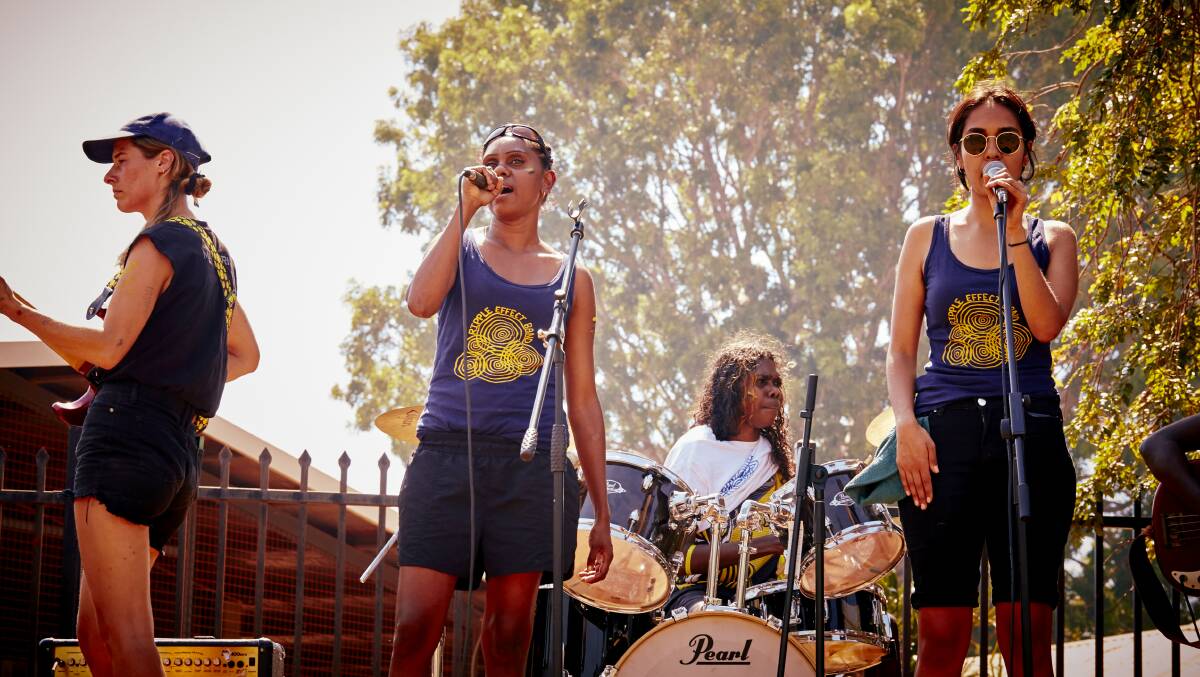 See Arnhem Land band Ripple Effect at 5.45pm on Saturday with a Festival Pass.