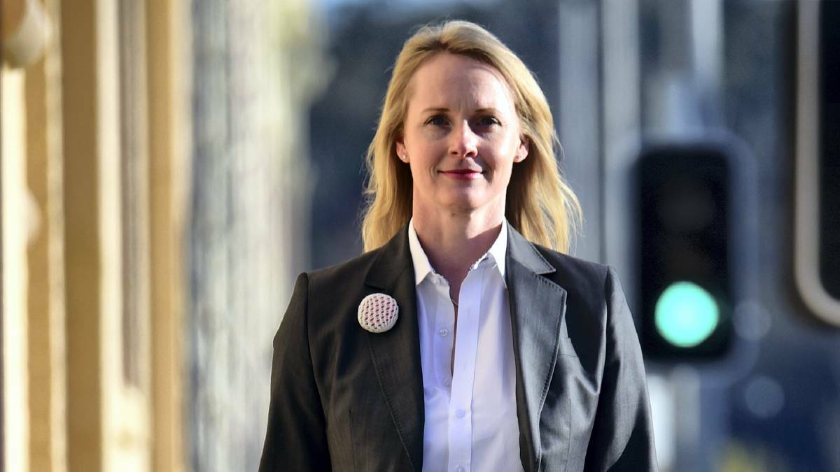 Sarah Courtney is the Tasmanian Health Minister, responsible for abortion provision in the state.