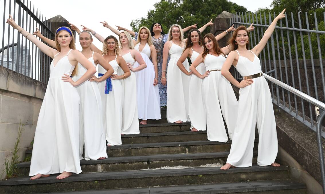 The Ten Sopranos, performing Mamma Mia at the Princess Theatre this week. Picture: Supplied 