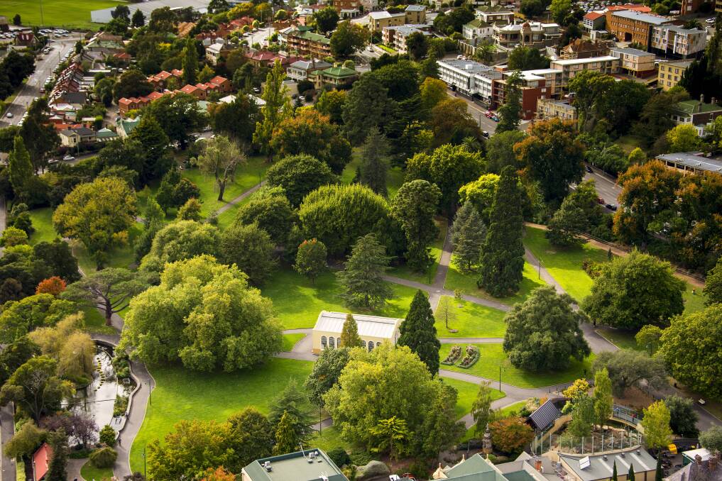 Green spaces in Launceston are attracting city people in search of a different kind of life. Picture: Brand Tasmania 