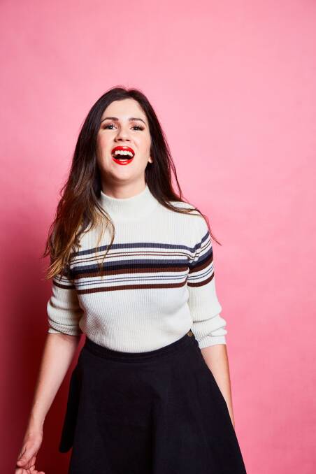 RISING STAR: Becky Lucas is one of four comedians at the Fresh Comedy Gala. Picture: Supplied 