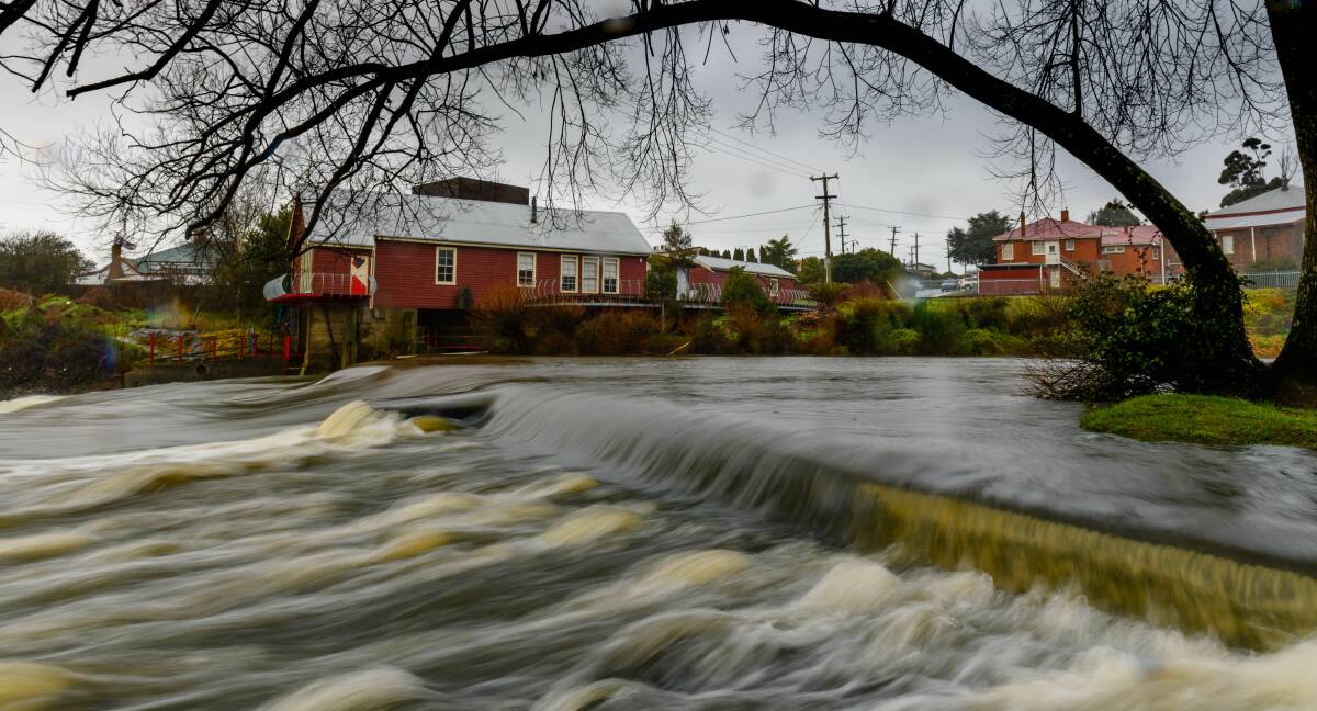WET WINTER: The Meander River on July 1. Picture: Scott Gelston