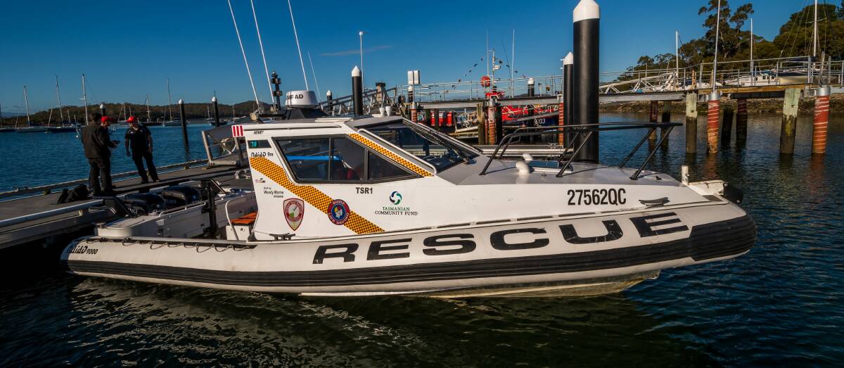 VITAL: Tamar Sea Rescue Service vessel, pictured in 2018. Picture: Phillip Biggs 