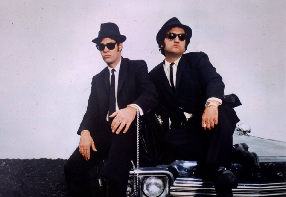 ON A MISSION FROM GOD: Blues Brothers fans should head down to the Country Club on New Years Eve. Picture: File 