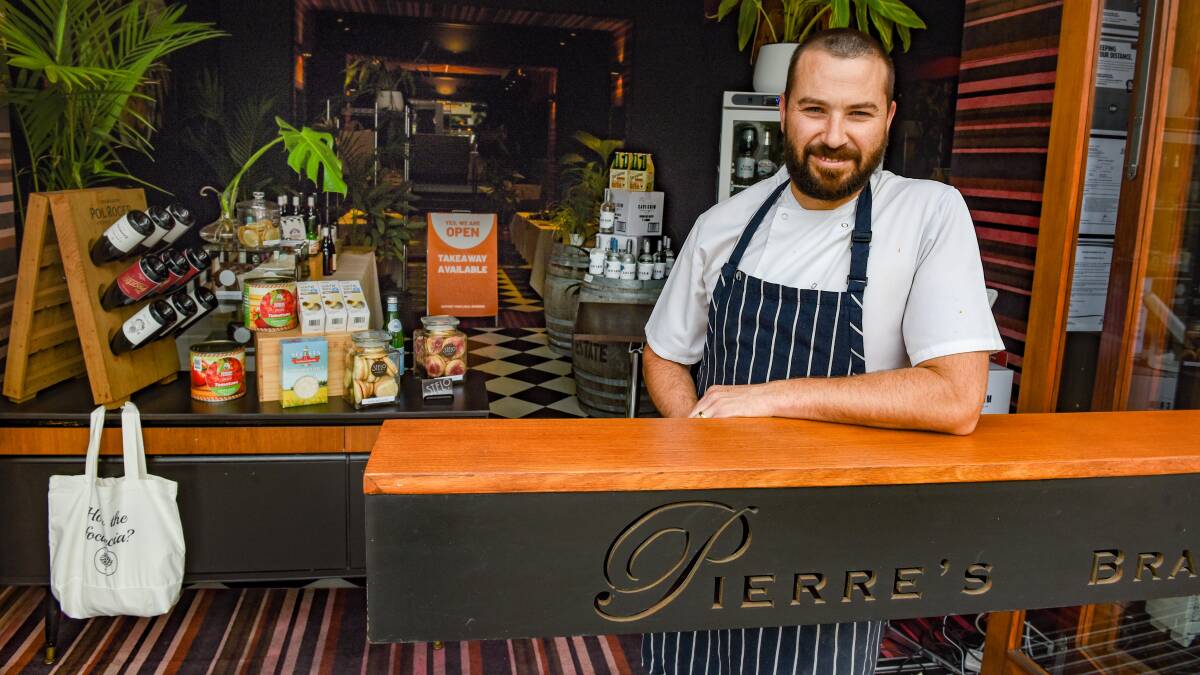 NEW VENTURE: Stelo at Pierre's co-owner and executive chef, Nathan Johnston. Picture: Paul Scambler