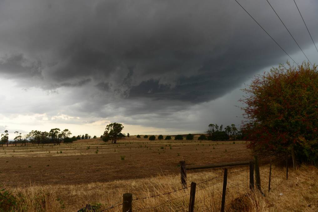 POTENTIAL STORMS: A severe weather warning has been issued. Picture: Phillip Biggs