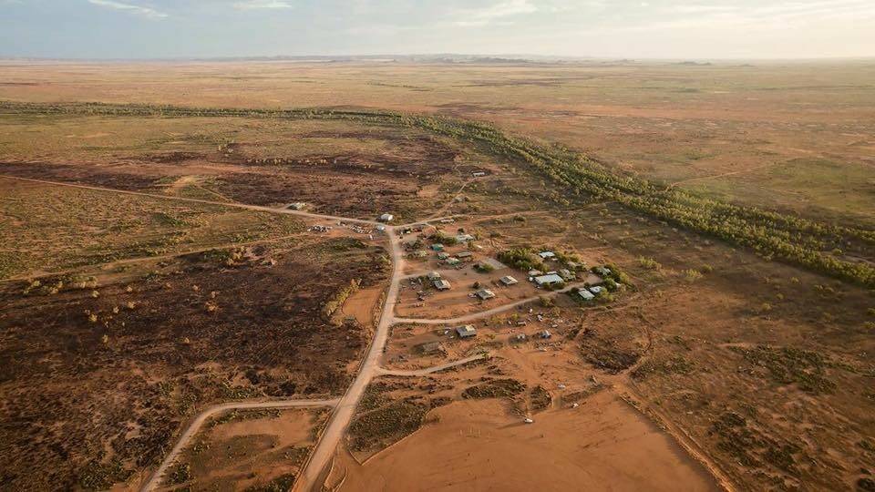 The small Indigenous town of Warralong is dwarfed by the vastness of the Pilbara. Picture: Australian Outback Photography