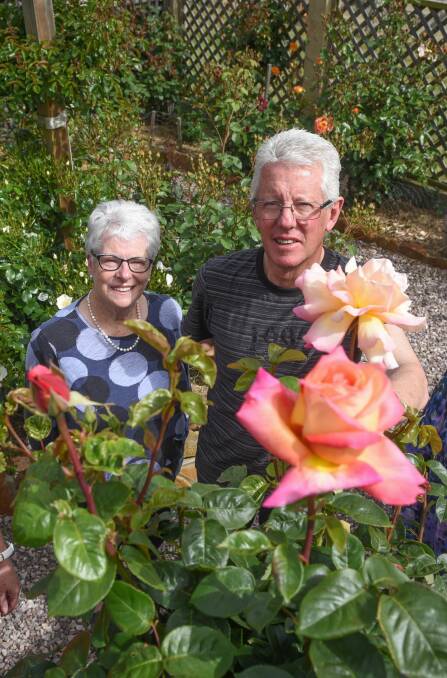 GENEROUS: John and Sandra Fardon are the hosts for this year's garden fete fundraiser for Clifford Craig. Picture: Paul Scambler 