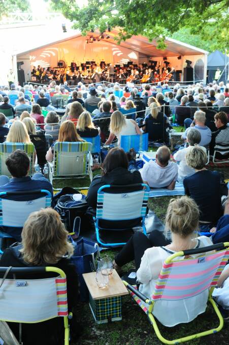 SOLD OUT: Symphony Under the Stars. Picture: Paul Scambler 